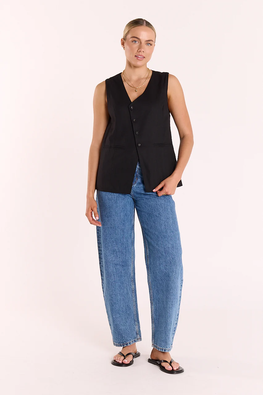 Vienna Vest - Black - Image 3