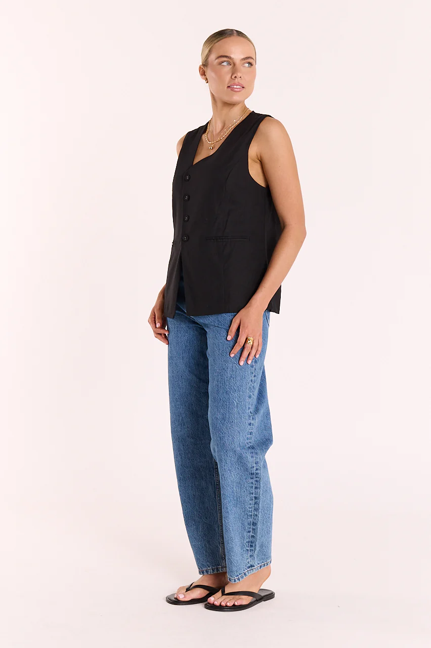 Vienna Vest - Black - Image 5