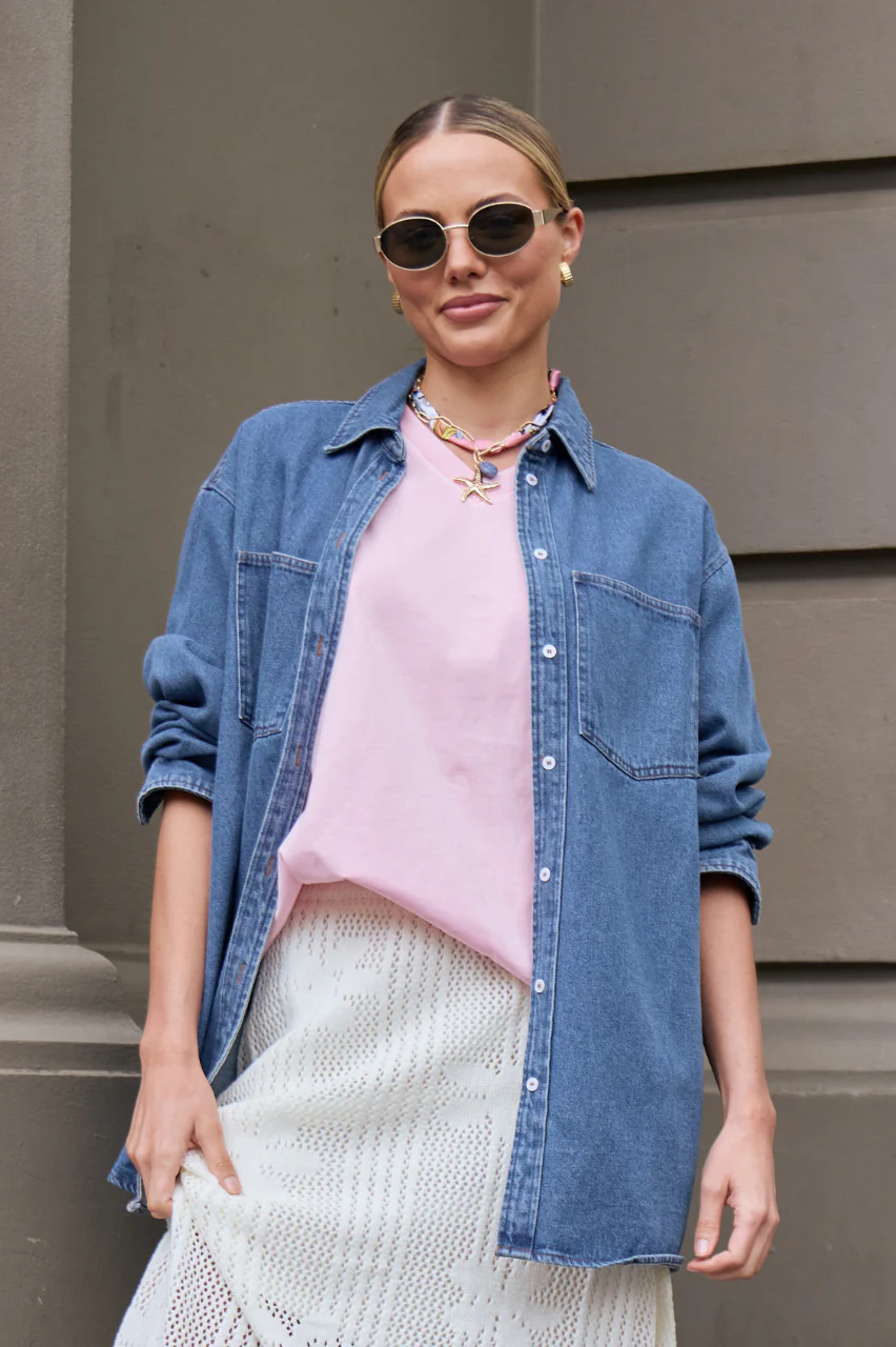 Violet Shirt - Amalfi Blue - Image 6